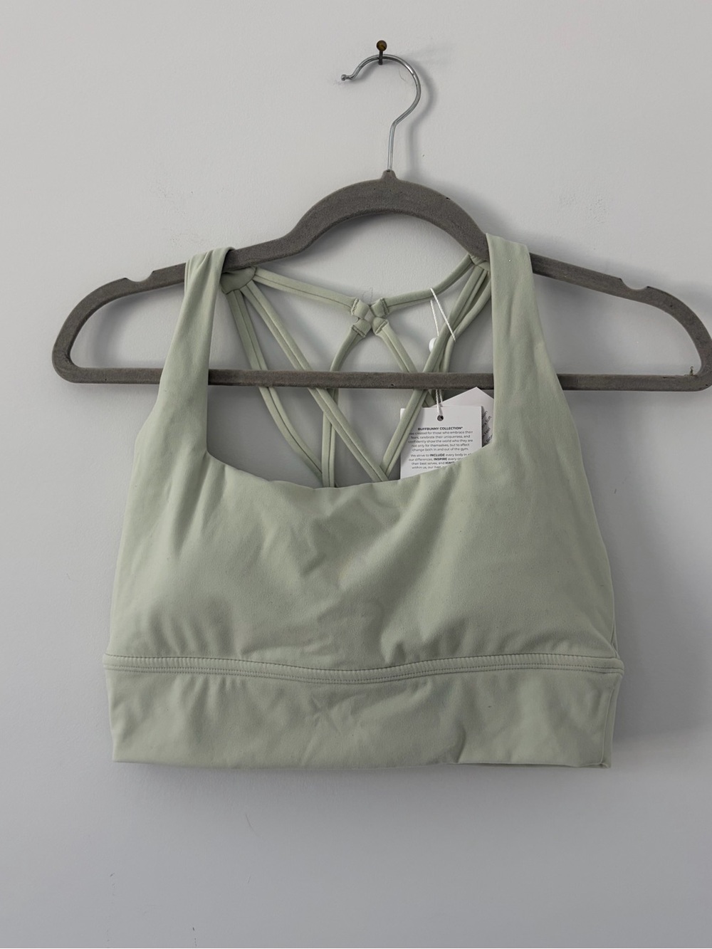 BuffBunny Collection Revolution Sports Bra Limited Edition Pistachio NWT Medium